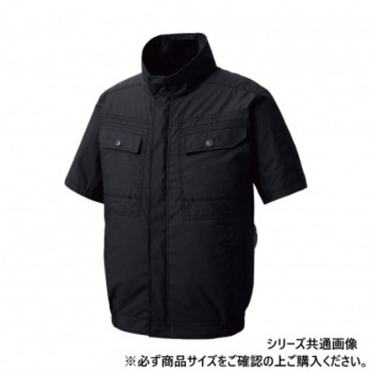 サンエス 半袖ブルゾン 69:チャコール L KF92450