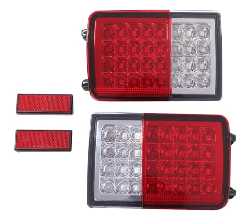 スズキ 用 32連 LED テールランプ ライト 左右セット レッド×クリアー 流れる ウインカー シーケンシャル 純正 交換 カプラーON エブリイ DA64V DA17V 外装 7,286円