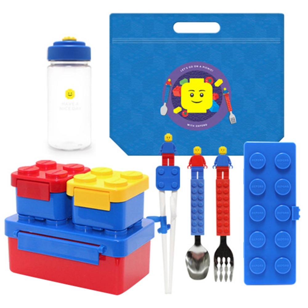 【オックスフォード】ブロックランチボックスセット