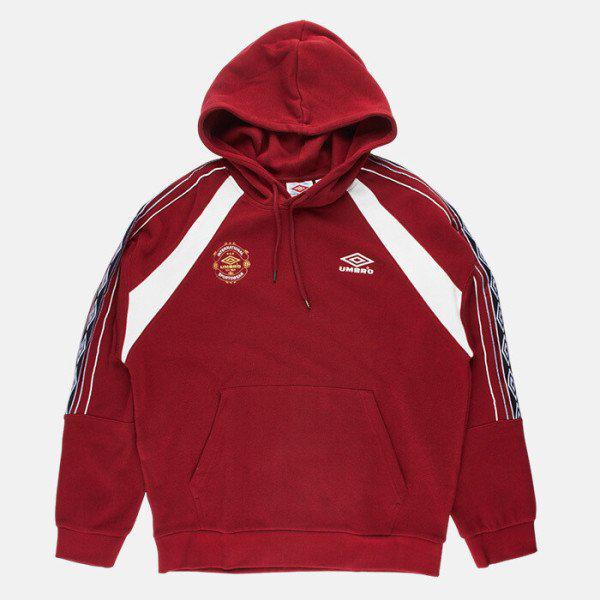 HBL メモリアル グラフィック スウェット フード付きシャツ ディープレッド UP421CHDO6