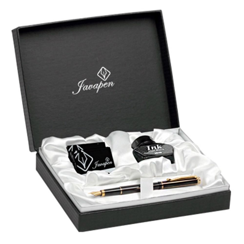ジャバペンロイヤルプラチナ万年筆ギフトセット