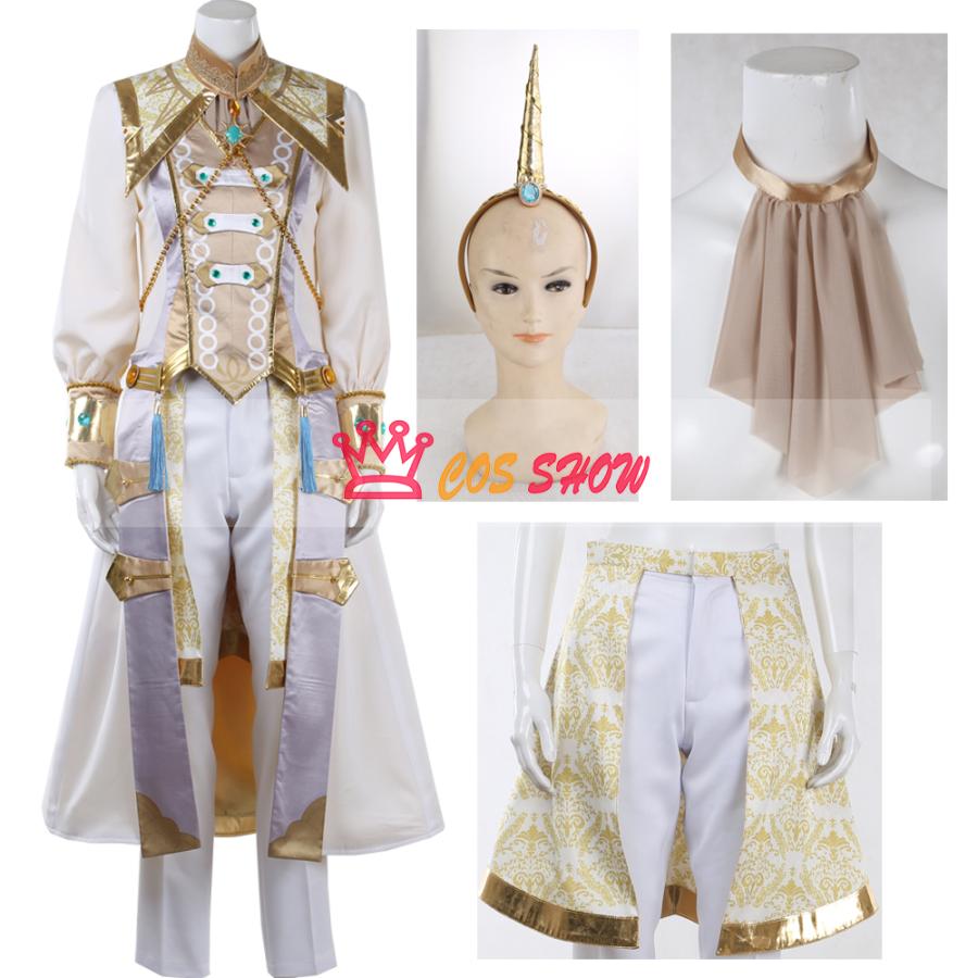 あんさんぶるスターズ! あんスタ 満ちる太陽 天満光 てんまみつる コスプレ衣装 cosplay 仮装 髪飾り付き オーダーメイド製作可能 仮装 イベント ハロウィン