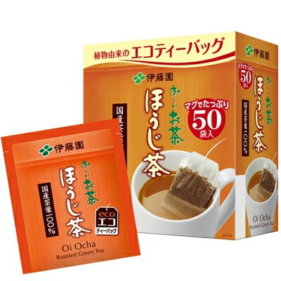 伊藤園 おいお茶 エコティーバッグ ほうじ茶 90g(50袋)10箱【34営業日以内に出荷】