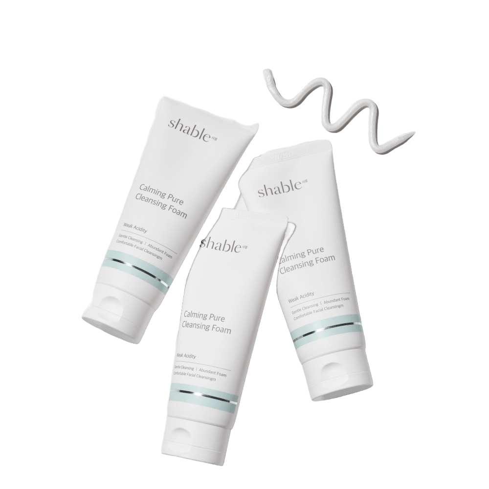 ショベルカーミング 弱酸性 フォームクレンジング 低刺激 パンテノール ニキビ肌 クレンザー 脂性 150ml3個