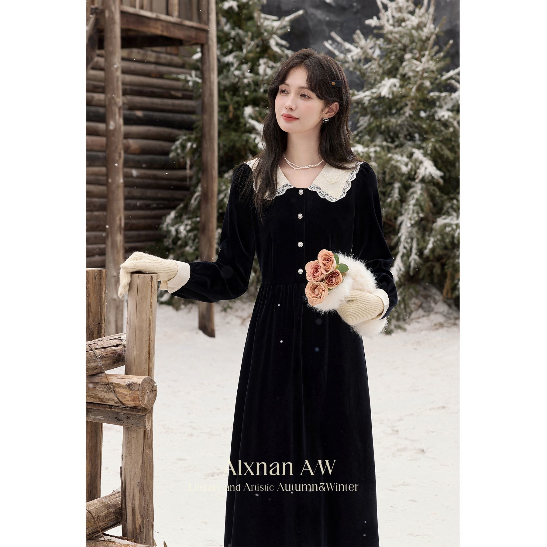 【急速出荷!】優しい風の気質ベルベットドレス2025新しいファッションロングスカートドレス スーツ パーティードレス ウェディングドレス キャバドレス 結婚式 ドレス 7,567円