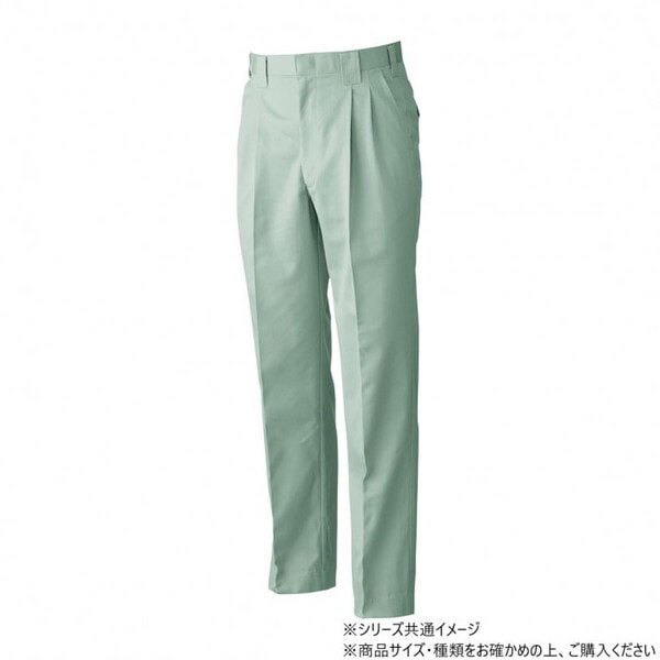 4119 ツータックスラックス 130サイズ モスグリーン(107)