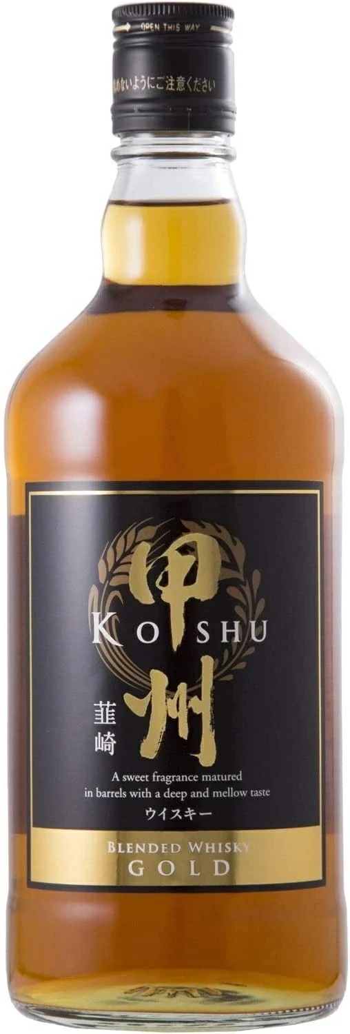 甲州 韮崎 ウイスキー ゴールド 瓶 700ml×12本