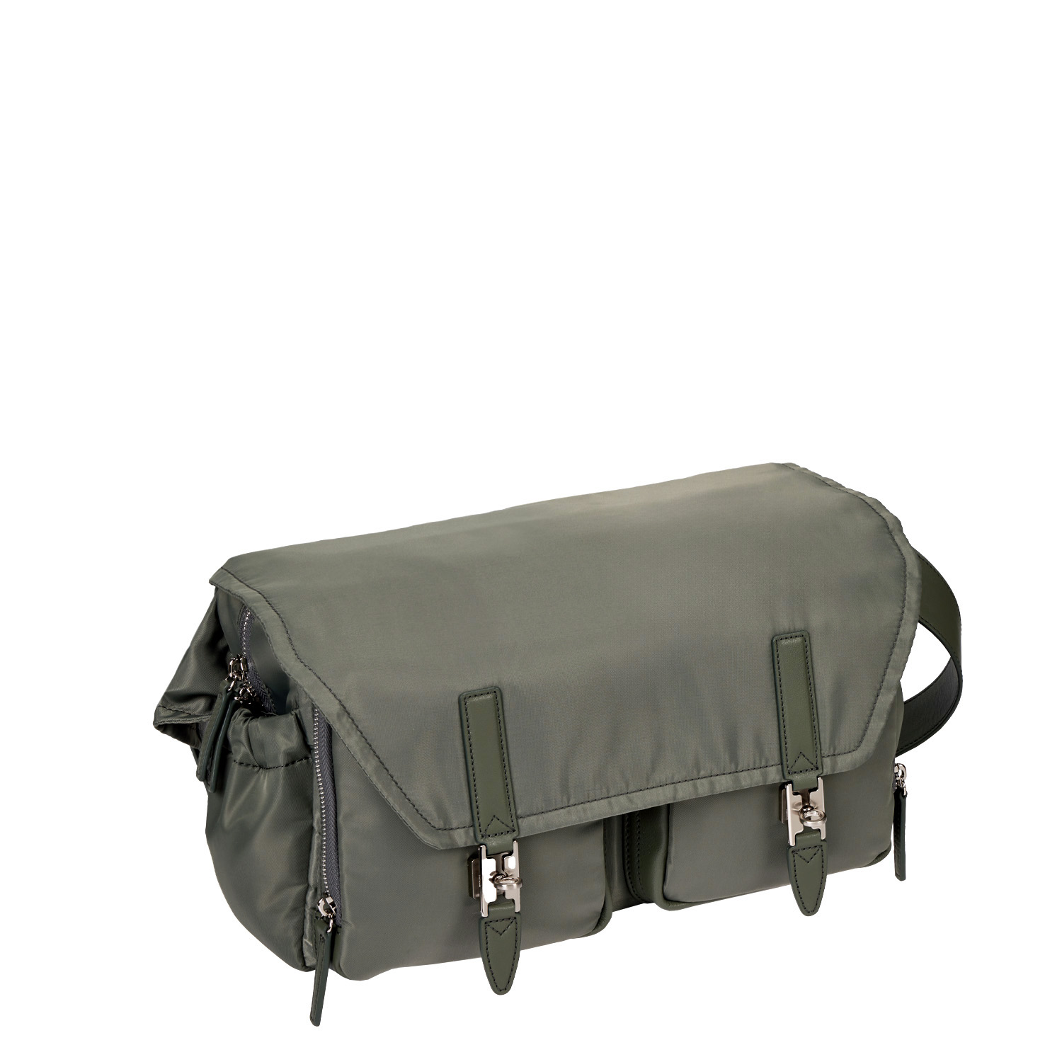 【VUNQUE】 HEY DOUBLE POCKET SHOULDER M : GREY