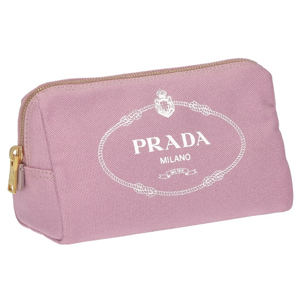 PRADA 1NA693-20L-F0V4C CANAPA LOGO プラダ カナパ ロゴ ポーチ コットン アラバストロ/ビアンコ /取寄品