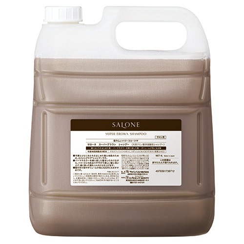 サローネ スーパーブラウンシャンプー 4000ml 大容量