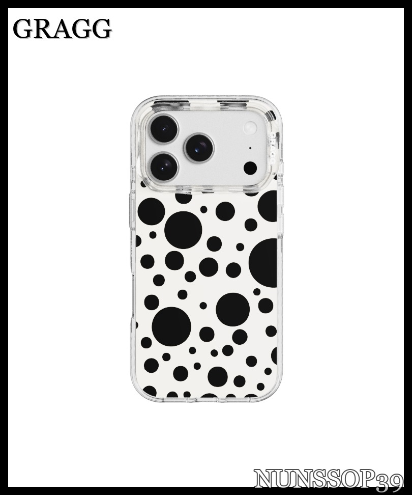 GRAGG MAGSAFE LAYERS FRAME CASE CLEAR - POP DOT