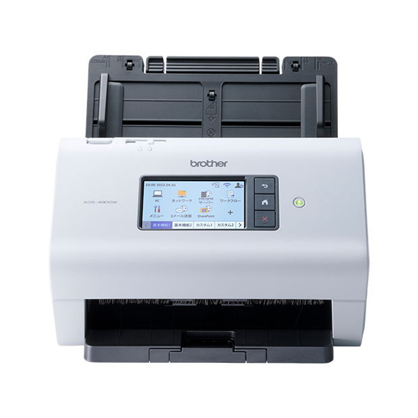 ADS-4900W [ドキュメントスキャナー (有線無線LAN対応/60ppm/タッチパネル/ADF100枚)]