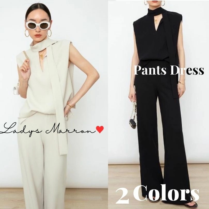 2点購入で200円割引すぐに発送可能 結婚式パンツドレス 結婚式パンツスタイル 結婚式パンツスーツ 結婚式ドレスパンツ 黒 20代 30代 40代 パーティードレス かっこいい お呼ばれ 結婚式セット