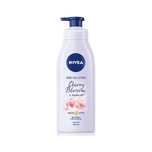 ボディオイルローション チェリーブロッサム&ホホバオイル 400ml