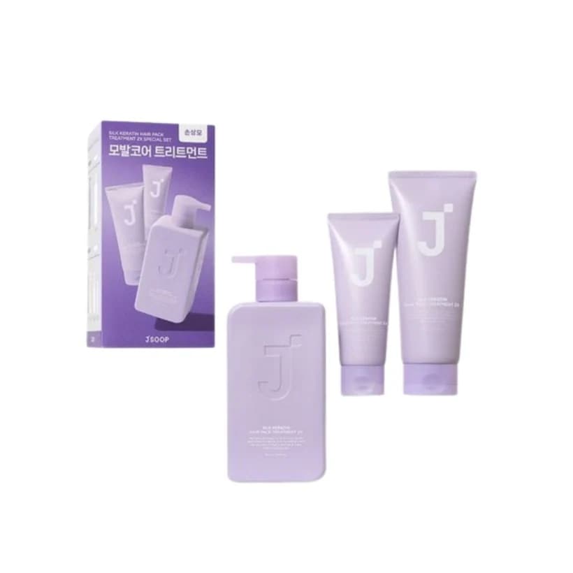 [25SS/New]シルクケラチンヘアパックトリートメント 2X 単独企画(500ml+200ml+100ml)