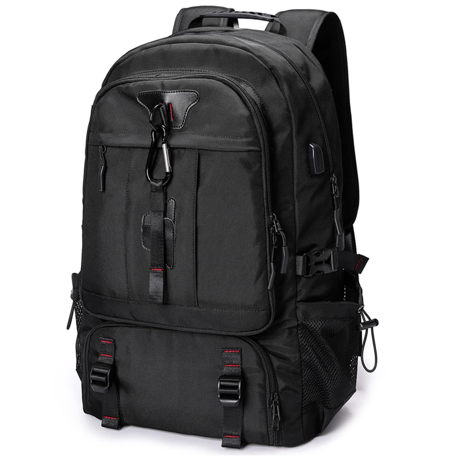 [shrradoo] 登山バッグ 防水 バックパック 65L 大容量 リュックサック 17インチPC ビジネスリュック 軽量 通勤 防災 旅行 釣り リュック ハイキング キャンプ アウトドアバッグ