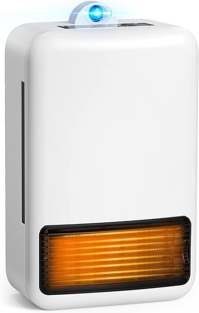 人感センサー付き【マイナスイオン・空気清浄・静電気除去】大風量 暖房器具 省エネ 電気ファンヒーター タイマー機能 転倒OFF 切り忘れ防止 過熱保護 静音 小型 速暖 足元 3段階切替 セラミックフ