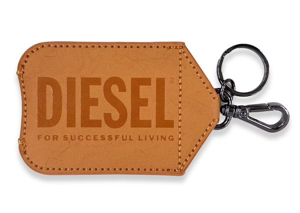 DIESELロゴ キーリング パスケース ICカード つばさ 定期入れ