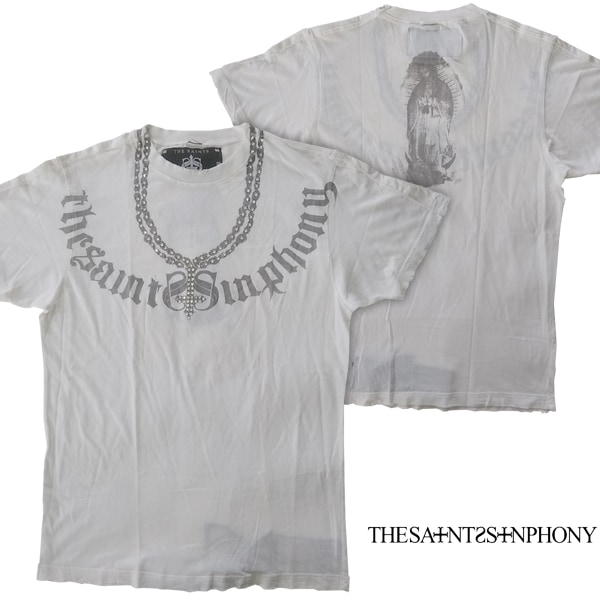 セインツシンフォニー THE SAINTS SINPHONY メンズ Ｔシャツ ホワイト