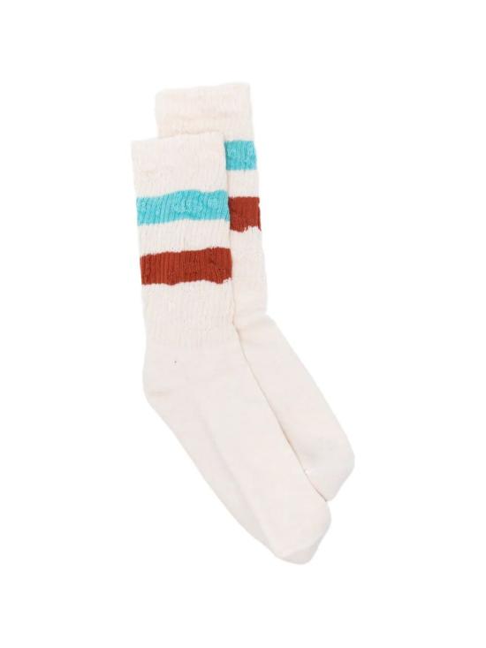 GOLDEN GOOSE Men Ankle Socks GUP00883 P000488 12402 12402 ARCTIC WOLF MELANGE CRYSTAL SEAS PICANTE