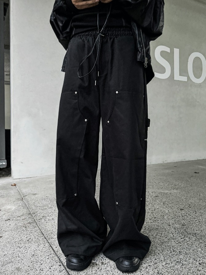 [COSYHARU公式]Cotton Carpenter Pants