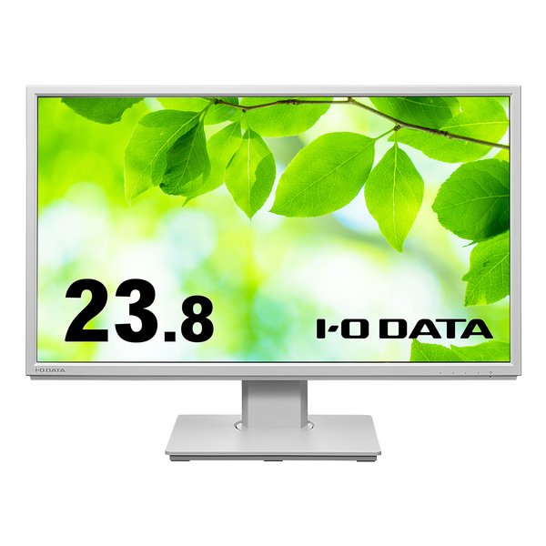 液晶ディスプレイ 23.8型ワイド フリースタイルスタンド ホワイト LCD-DF241EDW-F