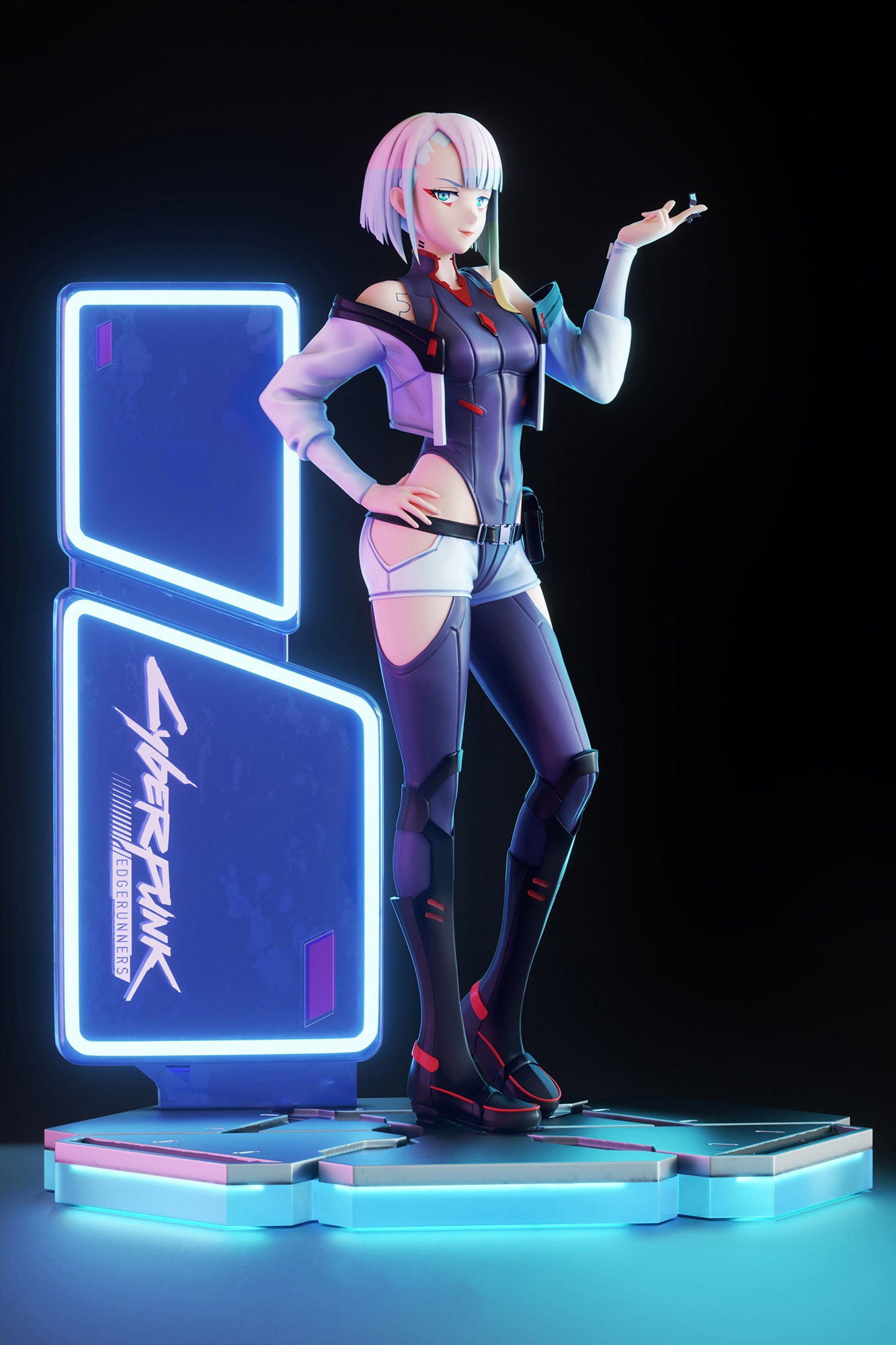 ルーシー フィギュア 1/6スケール 塗装済み完成品 ガレージキット A.B.S 限定販売 スタチュー