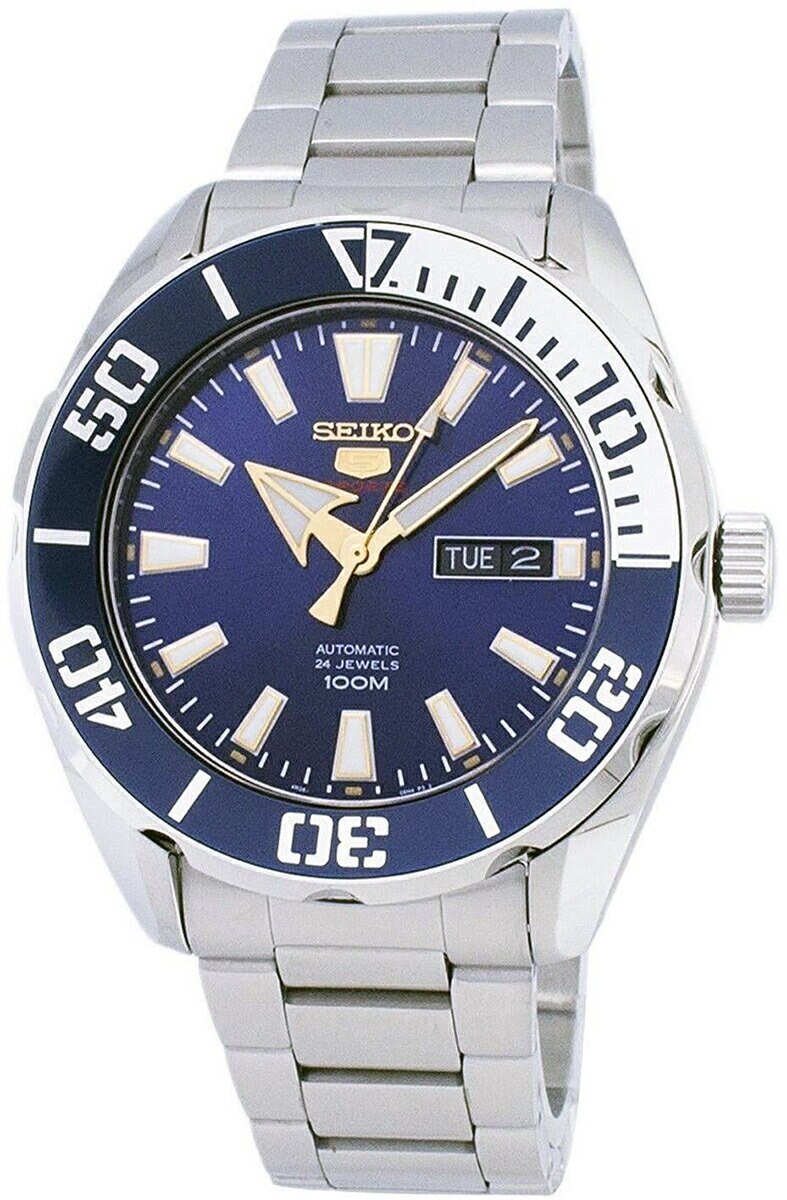 [10年保証] [製造終了 希少海外モデル] SEIKO SRPC51K1 セイコー ファイブ 100m 防水 [逆輸入モデル] 77,000円