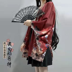 和風着物羽織新色新色追加 20種類 コスプレ 衣装 レディース 男女兼用 クリスマス ハロウィン