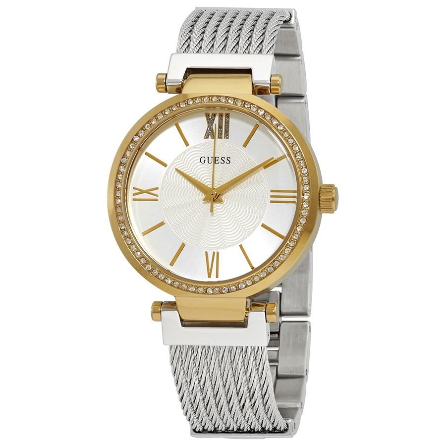 Guess W0638L7 Soho Quartz Crystal Silver Dial Ladies Watch