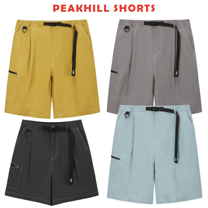 韓国正規品保証 関税負担なしNS6NS06A PEAKHILL SHORTS デイリー 基本 着装 男子 女子 人気 韓国 ファッション 男女共用 アウトドア