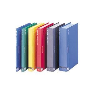 (まとめ) ビュートン クリヤーブック(クリアブック) A4タテ 60ポケット 背幅35mm ダークグレー BCB-A4-60DG 1冊 (×10セット)