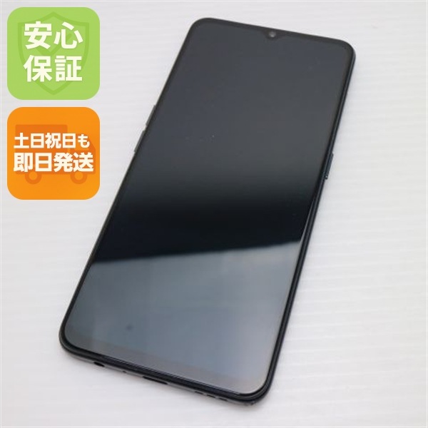 超美品 A002OP Y!mobile OPPO Reno3 A ブラック 白ロム 61