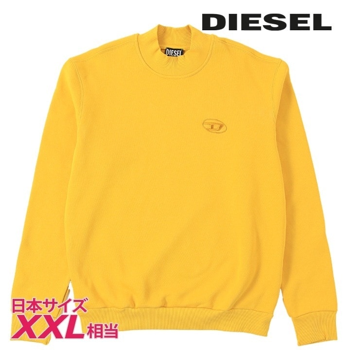 プルオーバースウェットシャツ トレーナー メンズ S-NORIS オーバルDロゴ刺繍 モックネック die-m-t-f4-3ha