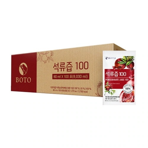 【正規品】 ザクロ汁 100% 80ml 100包 6,926円