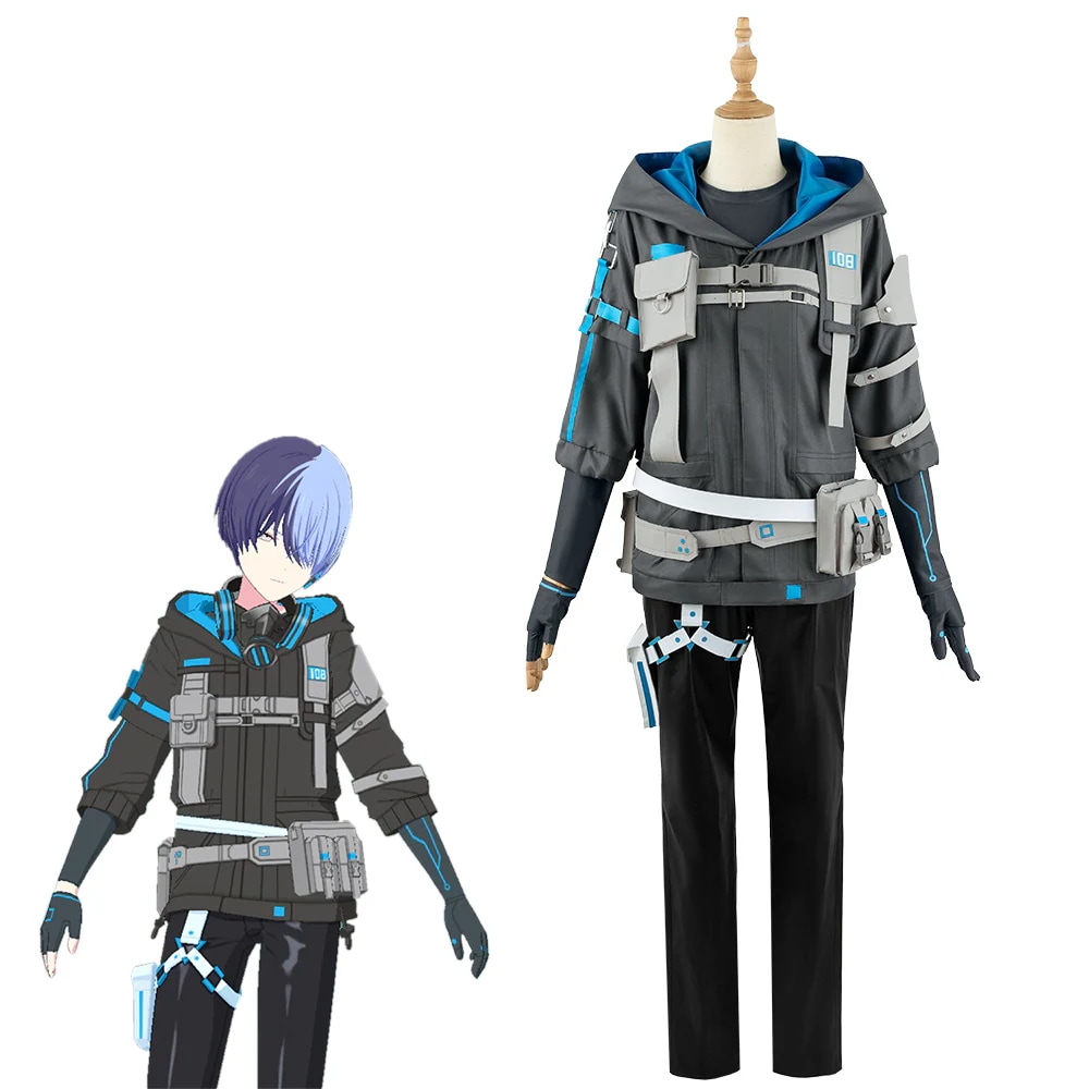 プロジェクトセカイ　プロセカ　　マバリック マスクスーツ　青柳冬弥　コスプレ衣装