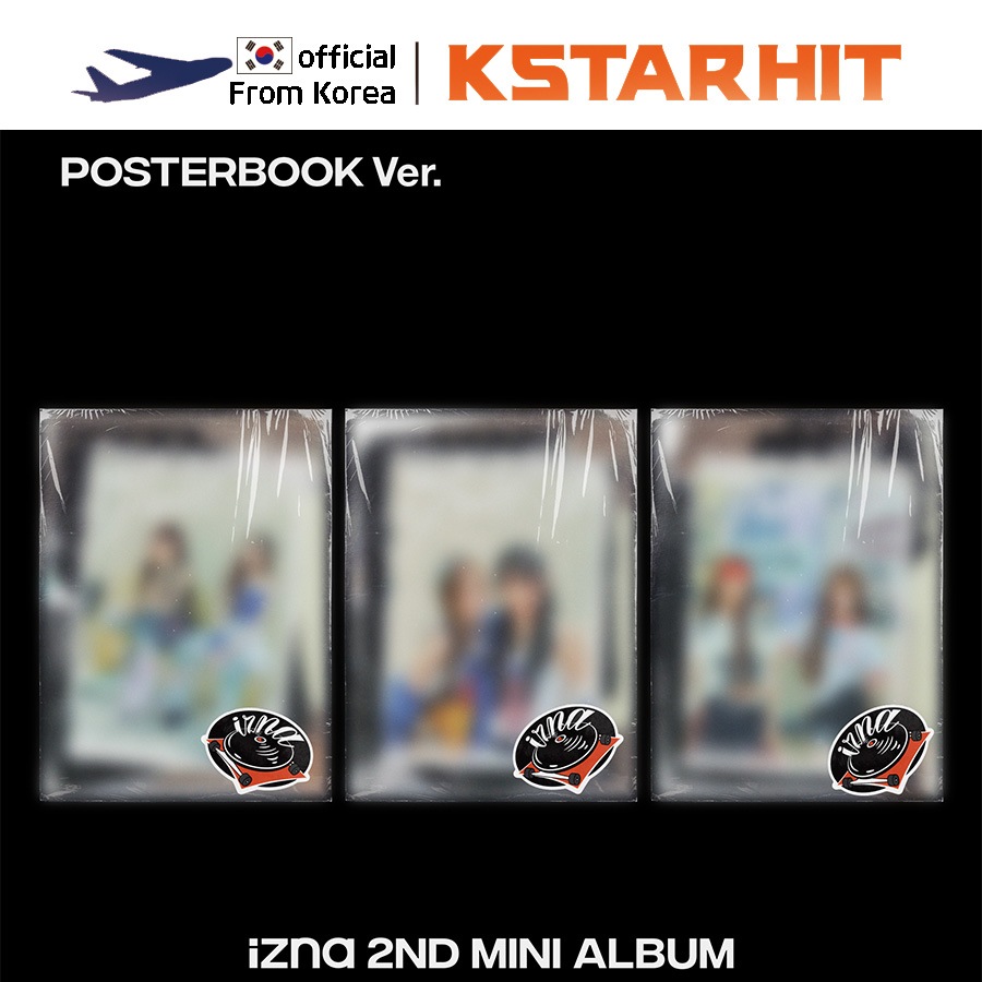 (3種 セット / POSTERBOOK Ver.) izna - Not Just Pretty (ミニアルバム2集)