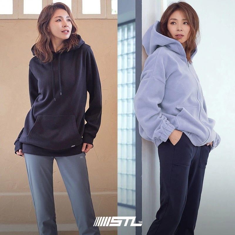 1+1 エアドライ ハイアップ アウトポケット WARM ジョガーパンツ