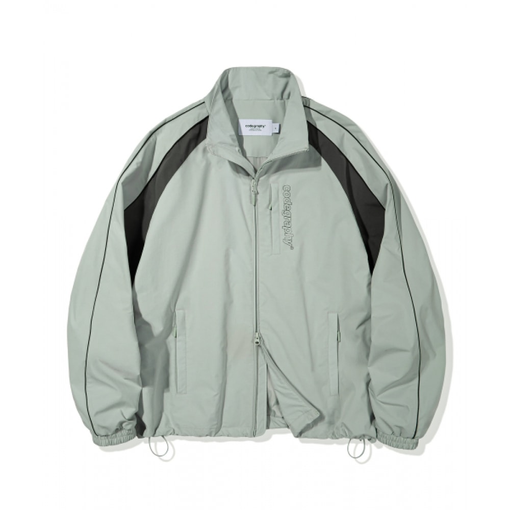 CODEGY [配色ver.] ツーウェイテックショートジャケット_ライトグリーン