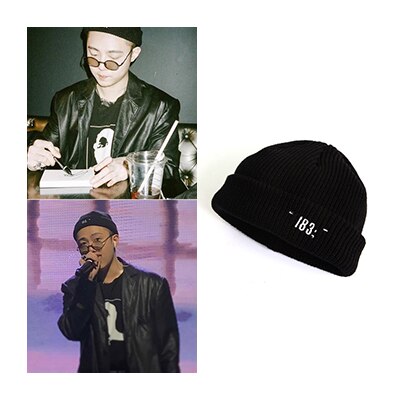 ギリボーイ着用/シンプルビニ(ブラック) UNISEX 183 beanie/韓国ファッション 7,210円