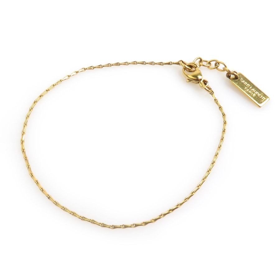 サンローラン SAINT LAURENT ブレスレット メタル ゴールド レディース r11031a