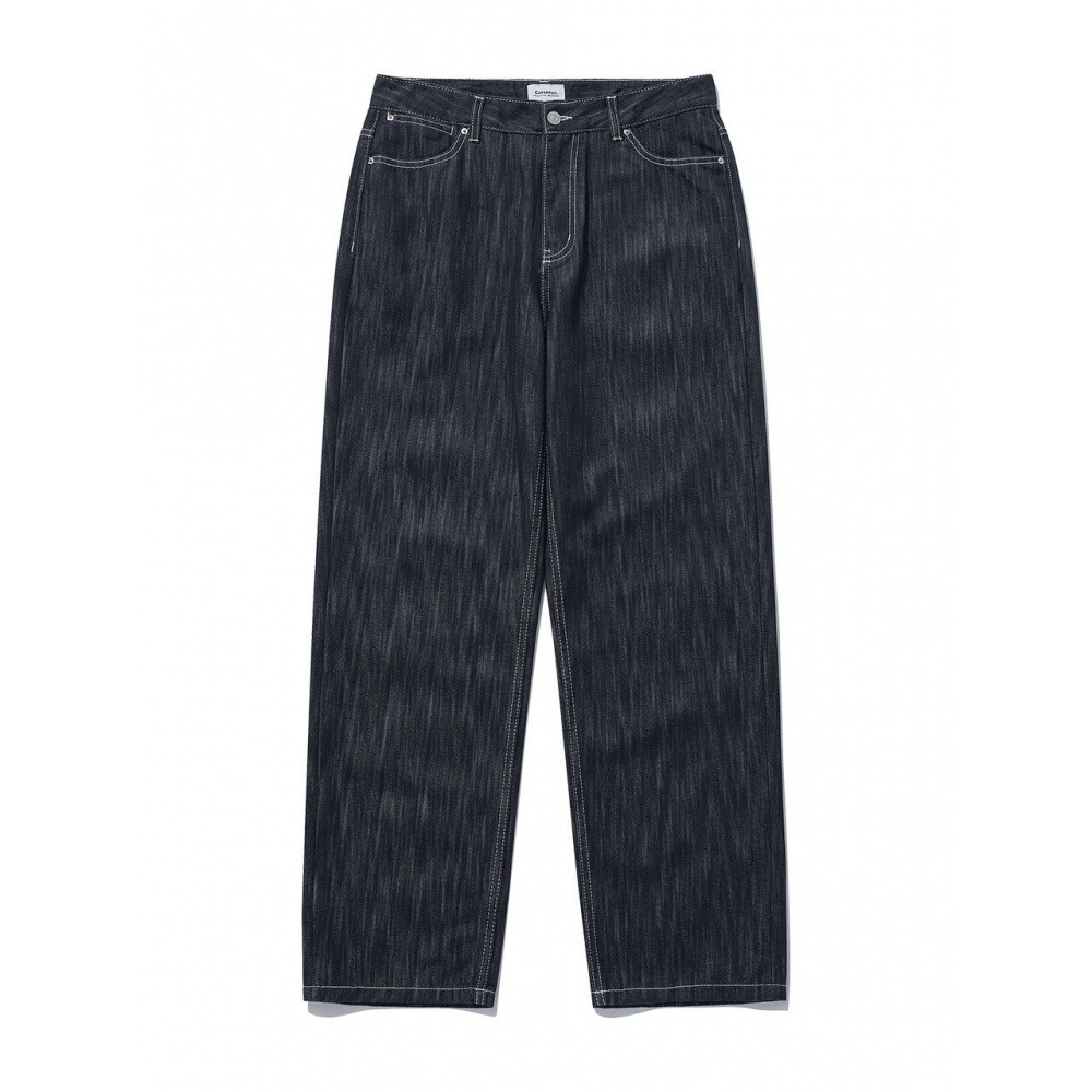 COVERNAT レギュラーフィットデニムパンツインディゴ