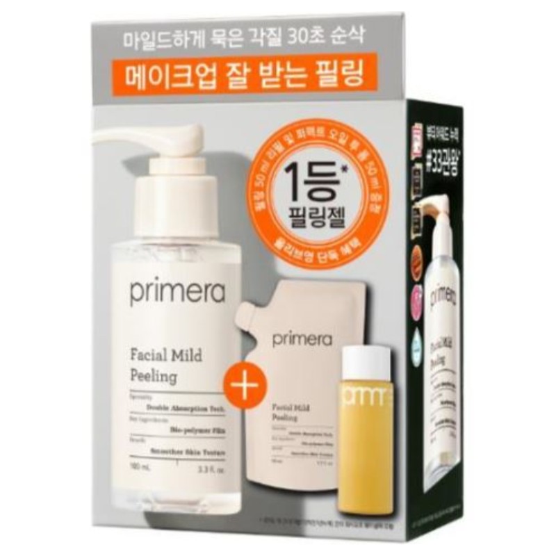 フェイシャルマイルピーリング企画展本品(100ml)+リフィル(50ml)+2IN1オイル(50ml)