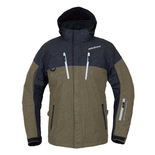 WSプリマロフト ウォームパーカー 超防寒仕様 ブラック/カーキ L RR7698BKKKL