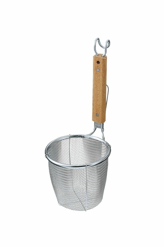 （まとめ買い）新越ワークス TS ラーメン専用パワーてぼ 平底 10126 [x3]