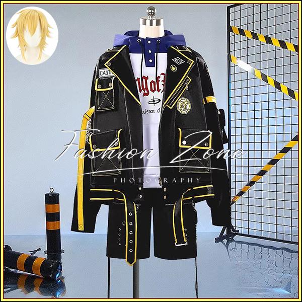 にじさんじ VTuber 風 卯月コウ 宇宙コンセプト コスプレ衣装 ウィッグ cosplay ハロウィン 演出服 変装