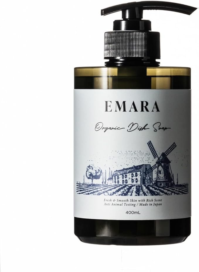 EMARA エマラ オーガニック ディッシュソープ 食器用洗剤 400ml 天然由来成