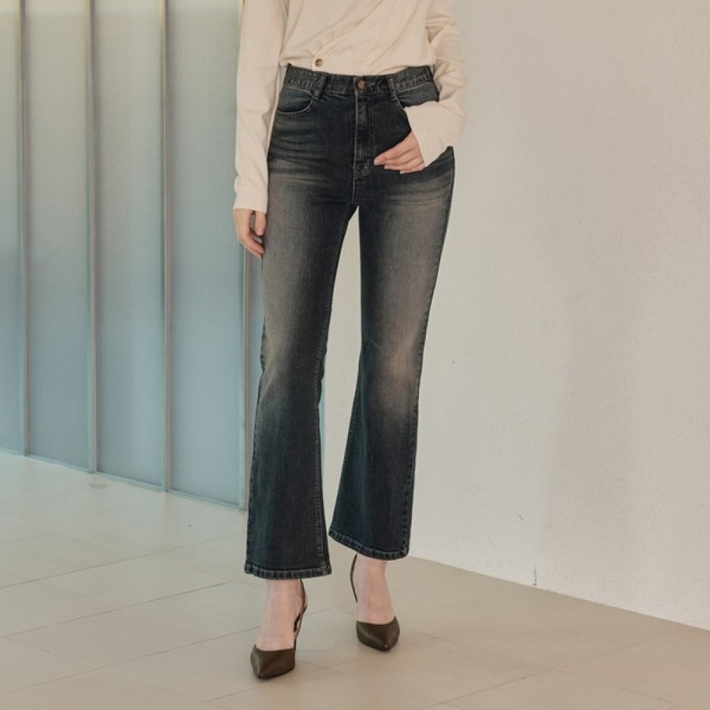 (リアーナニューヨーク) スリムルックブーツカットデニム RRYDPT040