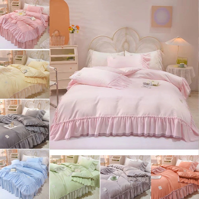 韓国ファッション 布団カバー セット 掛け布団カバー 敷布団カバー しまむら- 寝具カバー シングル