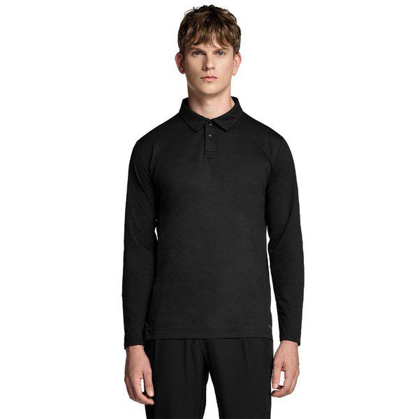 【限定特価】男性用起毛ソロナPKカラーカラーポロシャツ